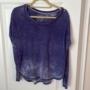 Purple Chaser long sleeve t